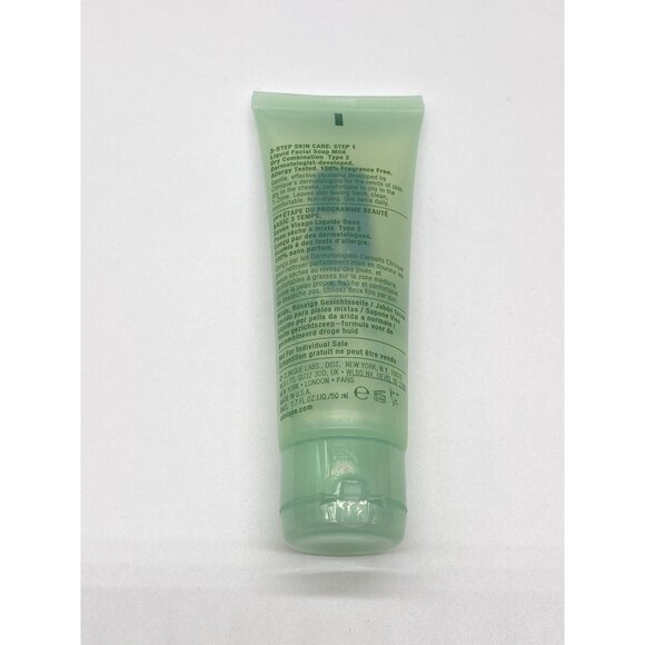 Clinique Liquid Facial Soap Mild Dry Combination 1.7 oz/50ml - Picture 3 of 4